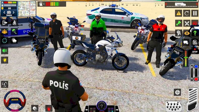 Скачать взломанную Полицейские трюки на велосипед [Много денег] MOD apk на Андроид
