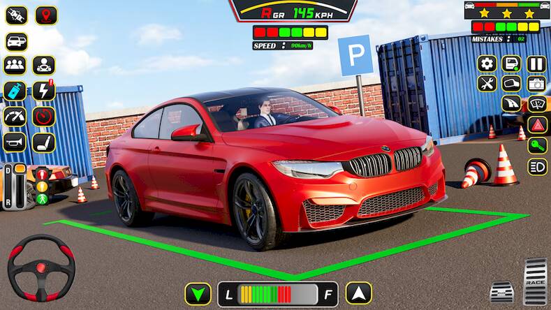 Скачать взломанную Car Parking Games 3D Car Game [Мод меню] MOD apk на Андроид