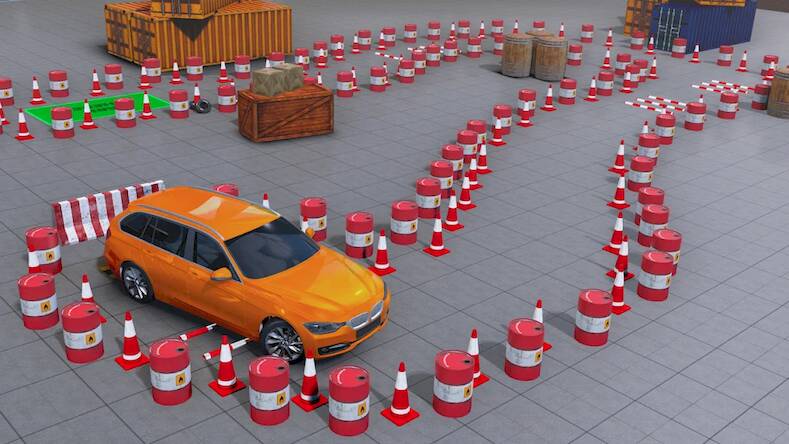 Скачать взломанную Modern Prado Car Parking Games [Мод меню] MOD apk на Андроид