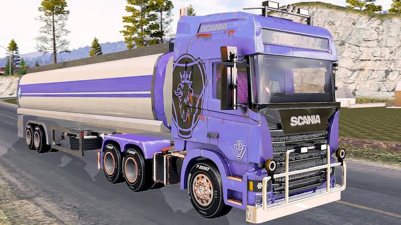 Скачать взломанную Truck Simulator : Truck game [Много денег] MOD apk на Андроид