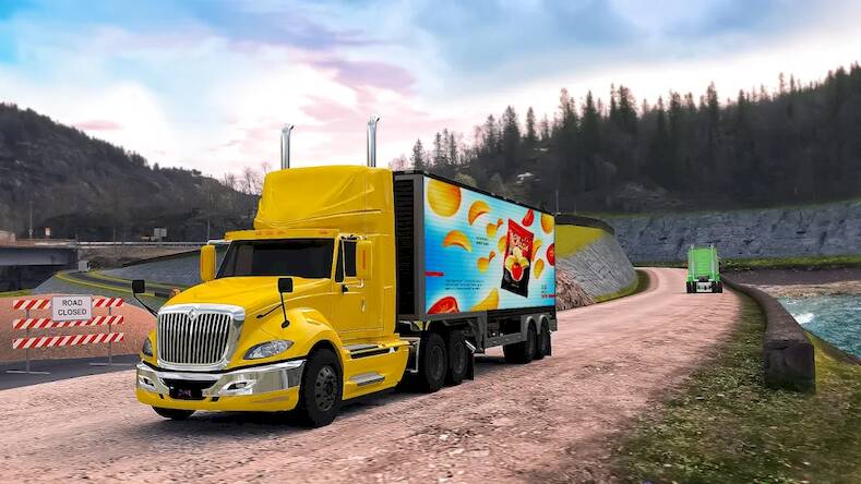 Скачать взломанную Truck Simulator : Truck game [Много денег] MOD apk на Андроид