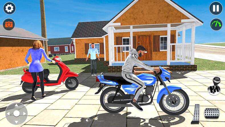 Скачать взломанную Indian Master Bike Driving 3D [Мод меню] MOD apk на Андроид