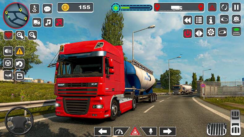 Скачать взломанную Truck Simulator - Offroad Game [Много денег] MOD apk на Андроид