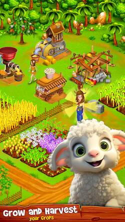 Скачать взломанную Country Valley Farming Game [Много денег] MOD apk на Андроид