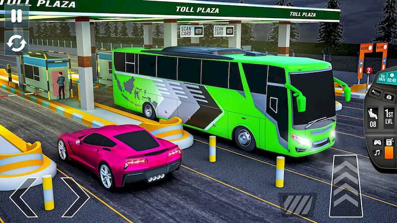 Скачать взломанную автобус 3d - автобусные игры [Много денег] MOD apk на Андроид