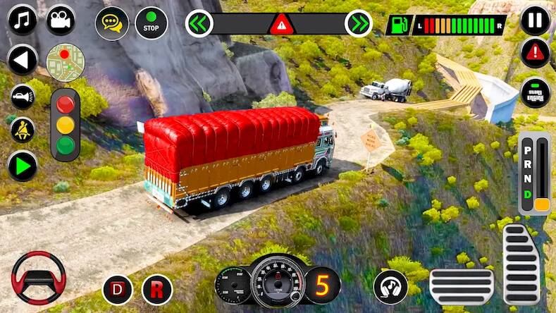 Скачать взломанную Euro Cargo Truck Driver Game [Мод меню] MOD apk на Андроид