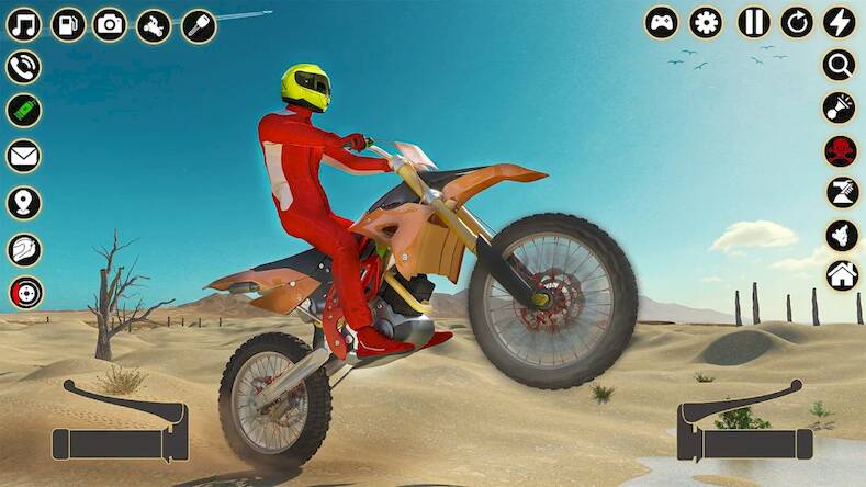 Скачать взломанную Wheelie Игры грязных велосипед [Много монет] MOD apk на Андроид