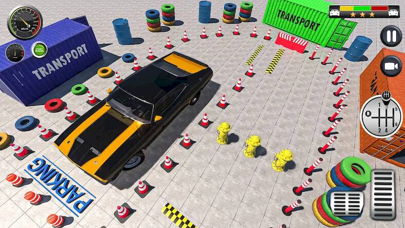 Скачать взломанную Modern Car Parking Games 3D [Мод меню] MOD apk на Андроид