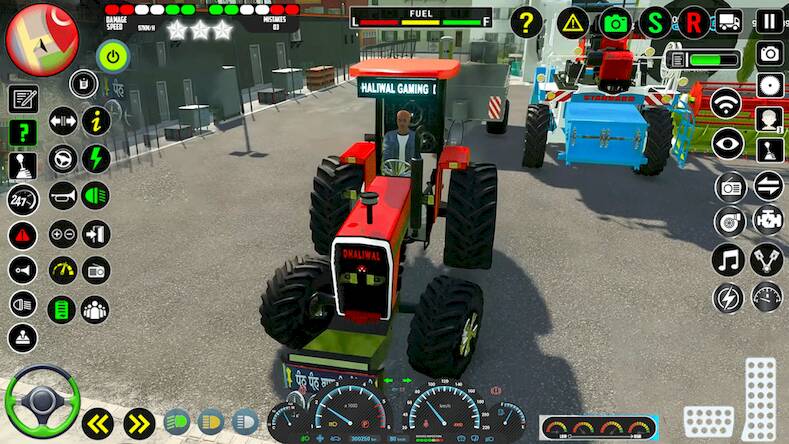 Скачать взломанную Tractor Driving: Farming Games [Много монет] MOD apk на Андроид