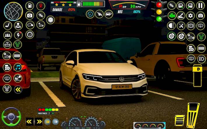 Скачать взломанную City Car Game: Driving School [Мод меню] MOD apk на Андроид