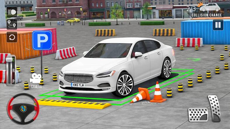 Скачать взломанную Car Parking School - Car Games [Мод меню] MOD apk на Андроид