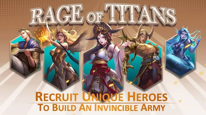 Скачать взломанную Rage of Titans [Мод меню] MOD apk на Андроид