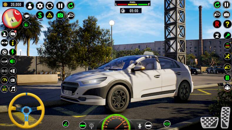 Скачать взломанную Симулятор вождения: парковка [Мод меню] MOD apk на Андроид