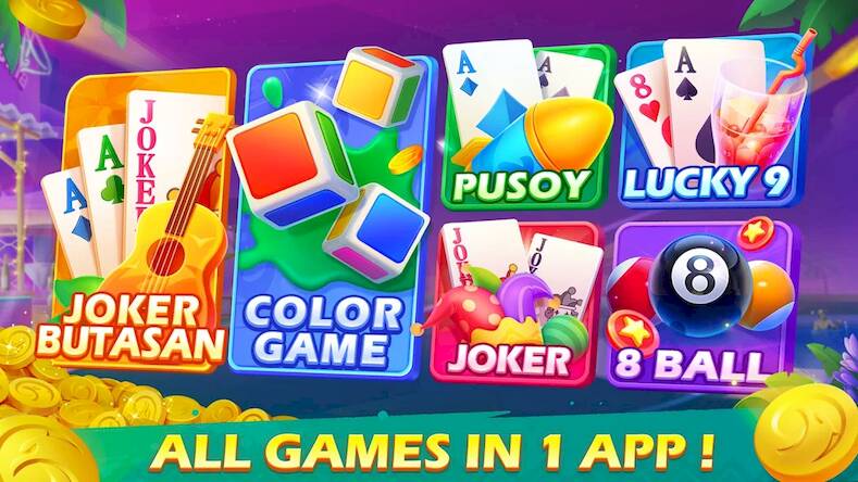 Скачать взломанную Tongits Star: Pusoy Color Game [Бесплатные покупки] MOD apk на Андроид
