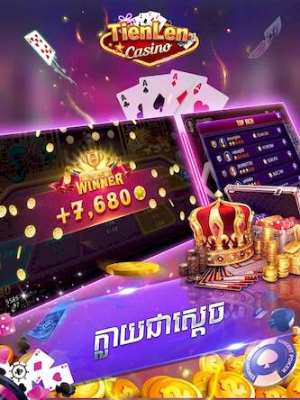 Скачать взломанную Tien len Casino - Kla Klouk, L [Много монет] MOD apk на Андроид