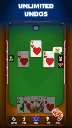 Скачать взломанную Hearts: Card Game [Мод меню] MOD apk на Андроид