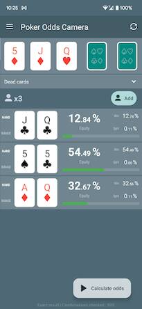 Скачать взломанную Poker Odds Camera Calculator [Мод меню] MOD apk на Андроид