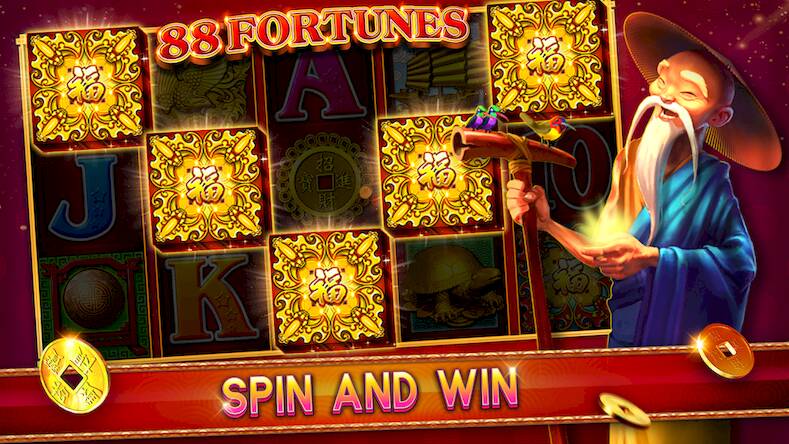 Скачать взломанную 88 Fortunes Casino Slot Games [Мод меню] MOD apk на Андроид