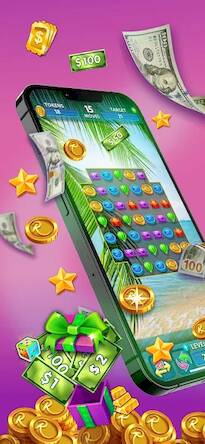 Скачать взломанную Match To Win Real Money Games [Мод меню] MOD apk на Андроид