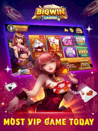 Скачать взломанную Big Win Casino - Tongits Pusoy [Много денег] MOD apk на Андроид