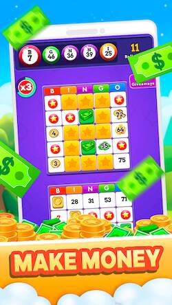 Скачать взломанную Money Bingo: Win real cash [Много денег] MOD apk на Андроид