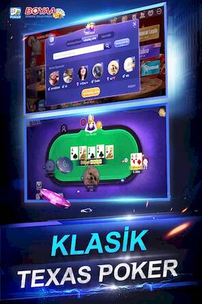 Скачать взломанную Türkiye Texas Poker [Много монет] MOD apk на Андроид