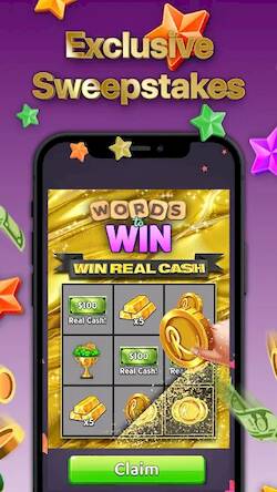 Скачать взломанную Words to Win: Real Money Games [Много монет] MOD apk на Андроид