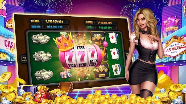 Скачать взломанную Winning Jackpot Slots Casino [Много денег] MOD apk на Андроид