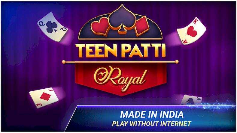 Скачать взломанную Teen Patti Royal - 3 Patti [Много монет] MOD apk на Андроид