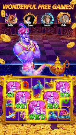 Скачать взломанную Lucky Spin Slot: Casino Games [Много монет] MOD apk на Андроид