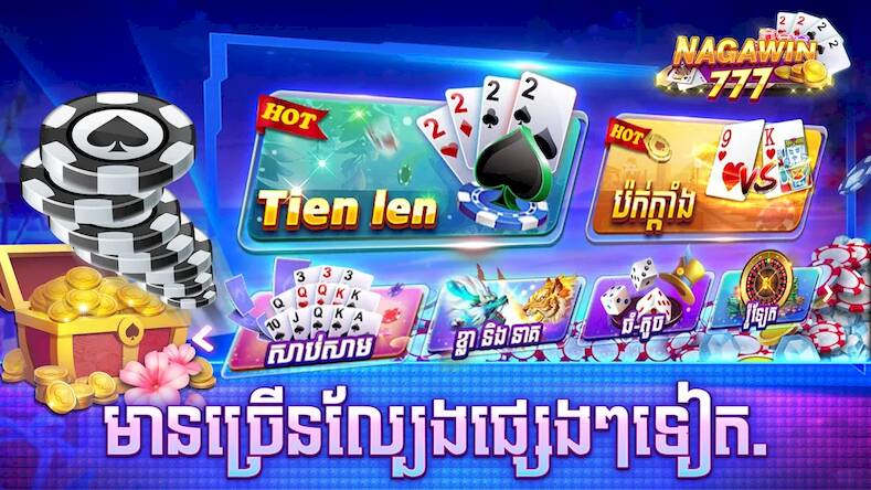 Скачать взломанную Naga Win 777 - Tien len Casino [Мод меню] MOD apk на Андроид