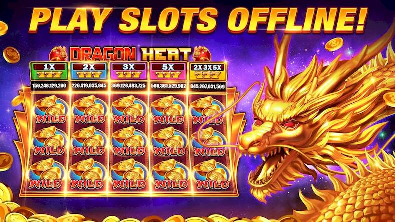 Скачать взломанную Slots Casino - Jackpot Mania [Много денег] MOD apk на Андроид