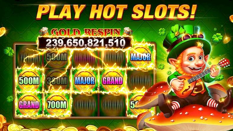 Скачать взломанную Slots Casino - Jackpot Mania [Много денег] MOD apk на Андроид