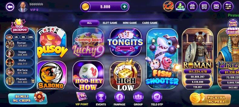 Скачать взломанную Pusoy 8: Tongits & Lucky Slots [Много денег] MOD apk на Андроид