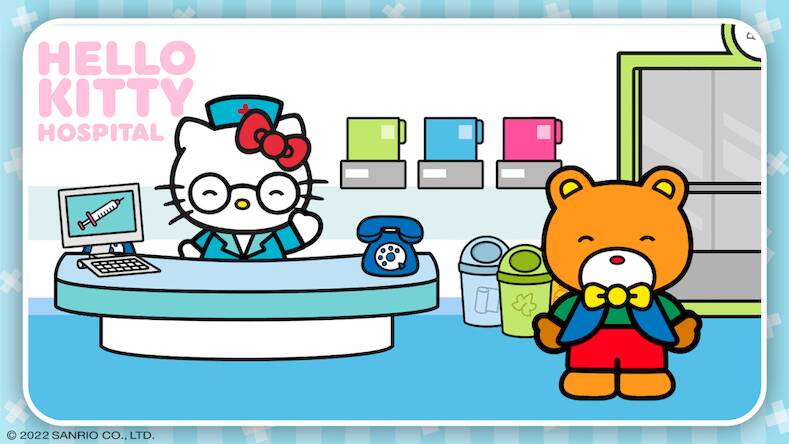 Скачать взломанную Hello Kitty: Детская больница [Мод меню] MOD apk на Андроид