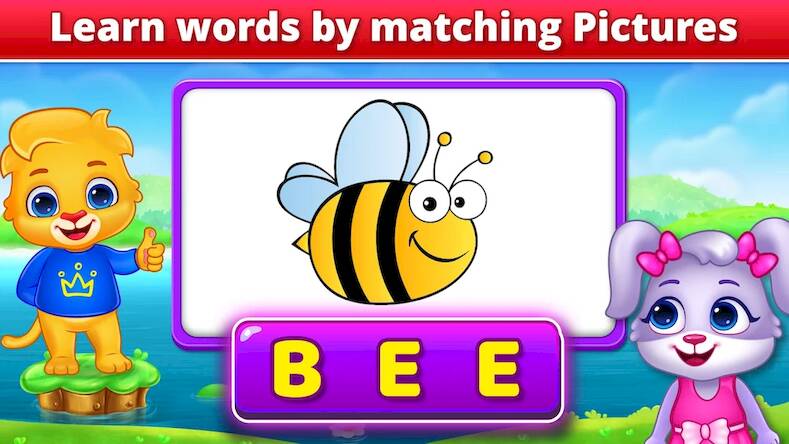 Скачать взломанную Spelling & Phonics: Kids Games [Много монет] MOD apk на Андроид