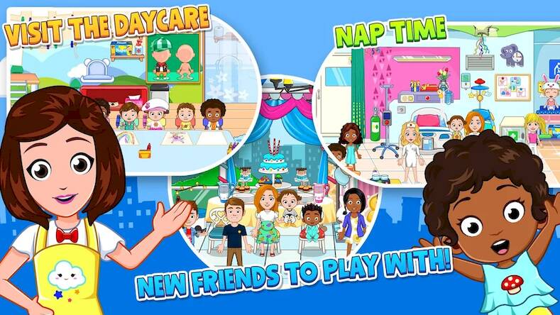 Скачать взломанную My City : Babysitter [Мод меню] MOD apk на Андроид