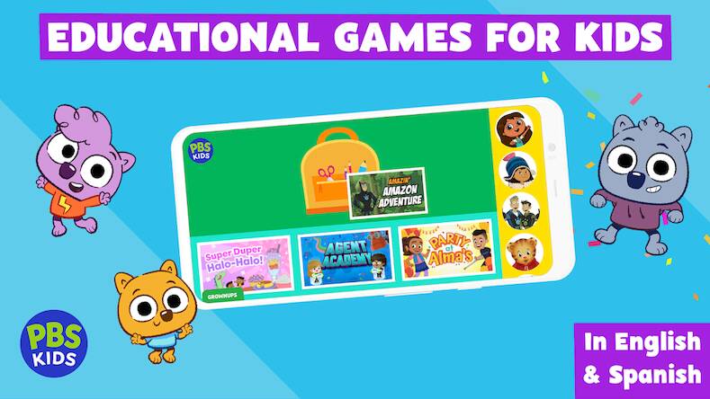 Скачать взломанную PBS KIDS Games [Много денег] MOD apk на Андроид