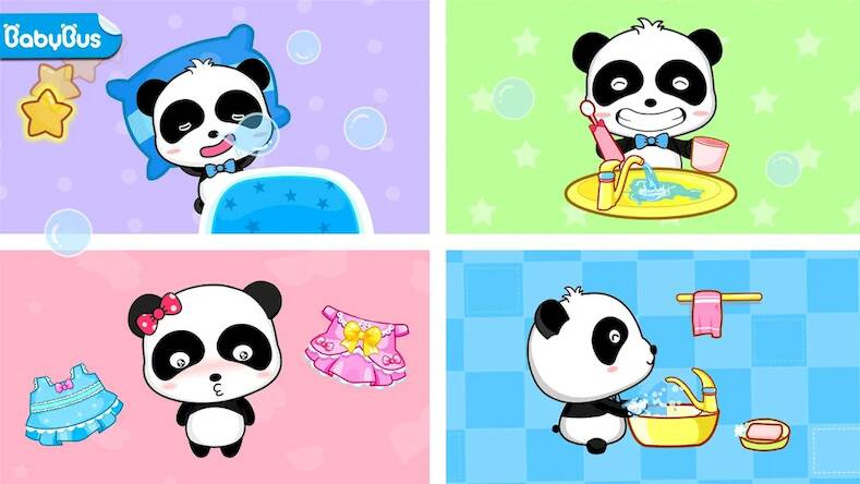 Скачать взломанную Baby Panda's Daily Life [Много монет] MOD apk на Андроид