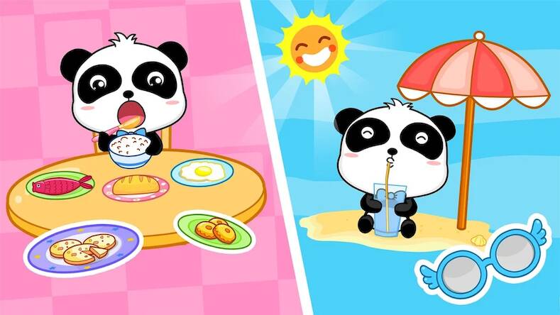 Скачать взломанную Baby Panda's Daily Life [Много монет] MOD apk на Андроид