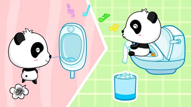 Скачать взломанную Baby Panda's Daily Life [Много монет] MOD apk на Андроид