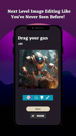 Скачать взломанную Drag Your Gan AI 2: DragGan 3D [Много денег] MOD apk на Андроид
