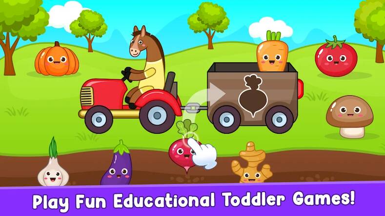 Скачать взломанную Toddler Games: 2-5 Year Kids [Много денег] MOD apk на Андроид