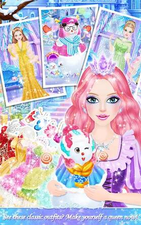 Скачать взломанную Princess Salon: Frozen Party [Бесплатные покупки] MOD apk на Андроид