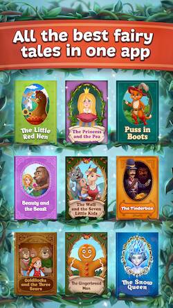 Скачать взломанную Fairy Tales ~ Children’s Books [Бесплатные покупки] MOD apk на Андроид
