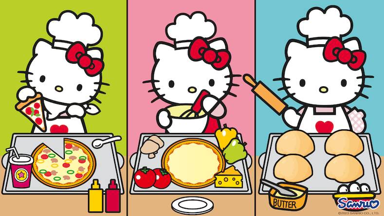 Скачать взломанную Hello Kitty и друзья в Кидео [Много денег] MOD apk на Андроид