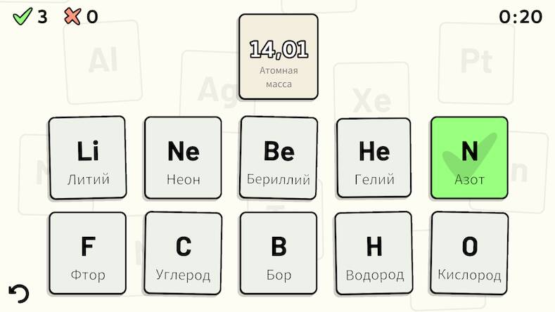 Скачать взломанную Periodic Table Quiz [Мод меню] MOD apk на Андроид