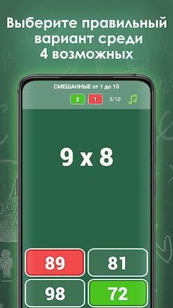 Скачать взломанную Таблицы умножения для детей [Бесплатные покупки] MOD apk на Андроид