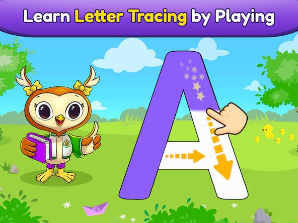 Скачать взломанную ABC Games: Phonics & Tracing [Бесплатные покупки] MOD apk на Андроид