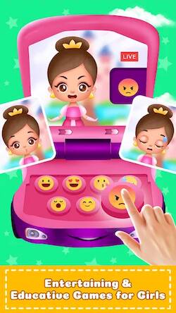 Скачать взломанную Baby Princess Car phone Toy [Много денег] MOD apk на Андроид